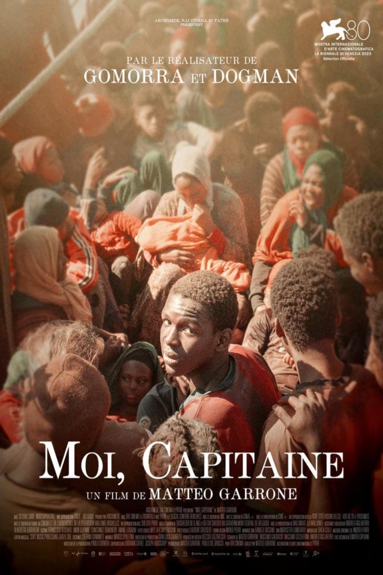 L'affiche du film Io capitano