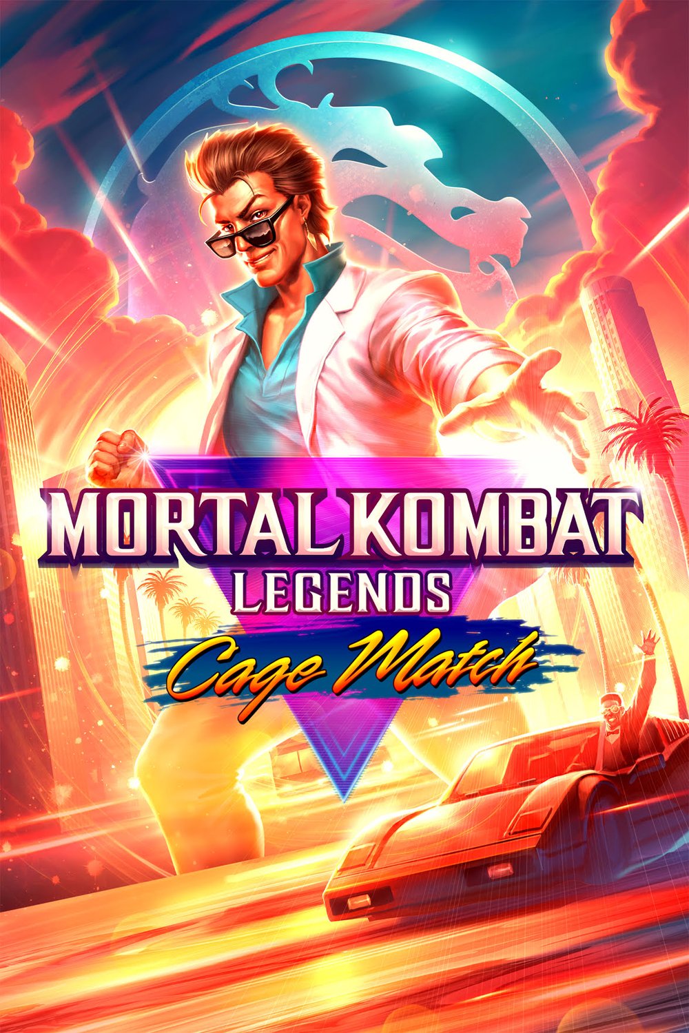 L'affiche du film Mortal Kombat Legends: Cage Match