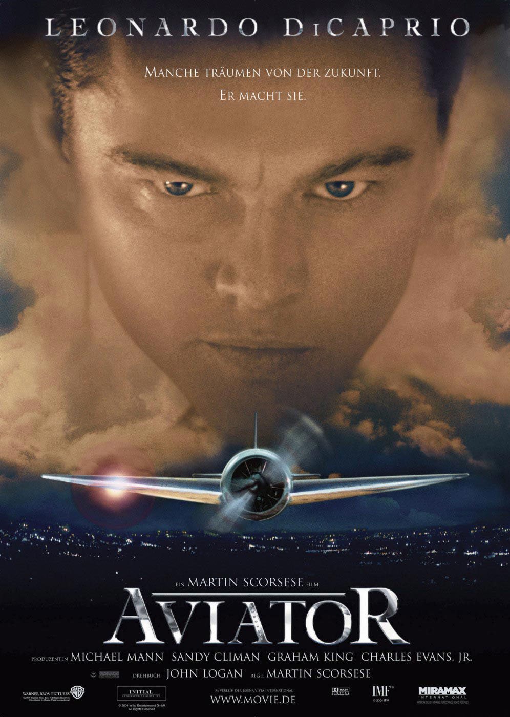L'affiche du film The Aviator