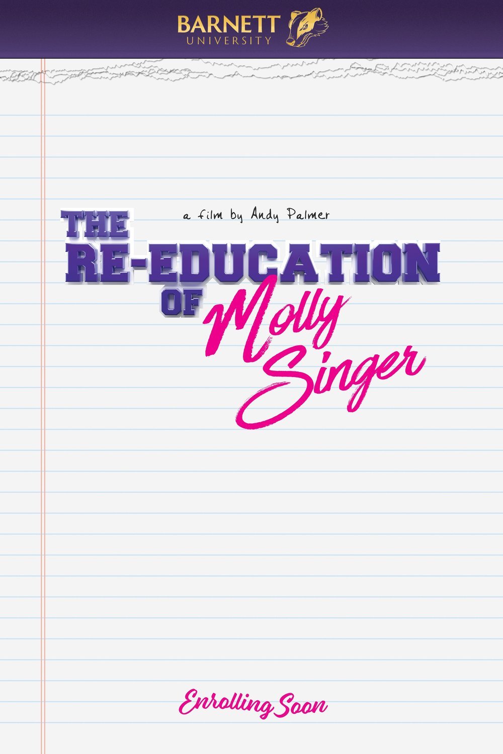 L'affiche du film The Re-Education of Molly Singer