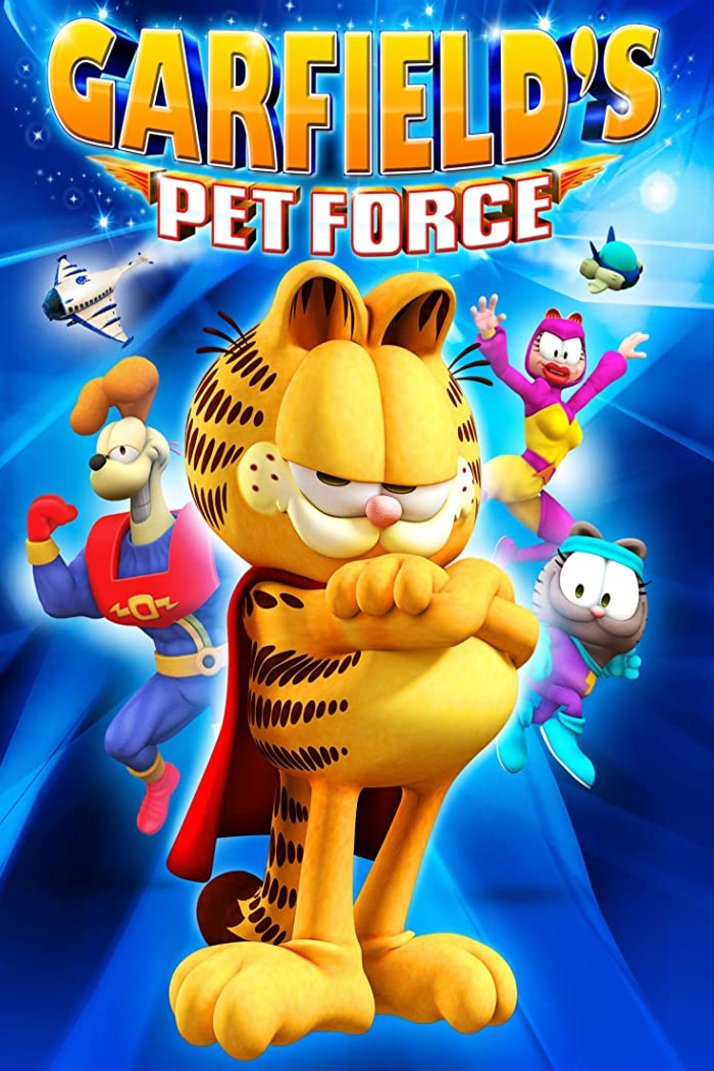 L'affiche du film Garfield's Pet Force