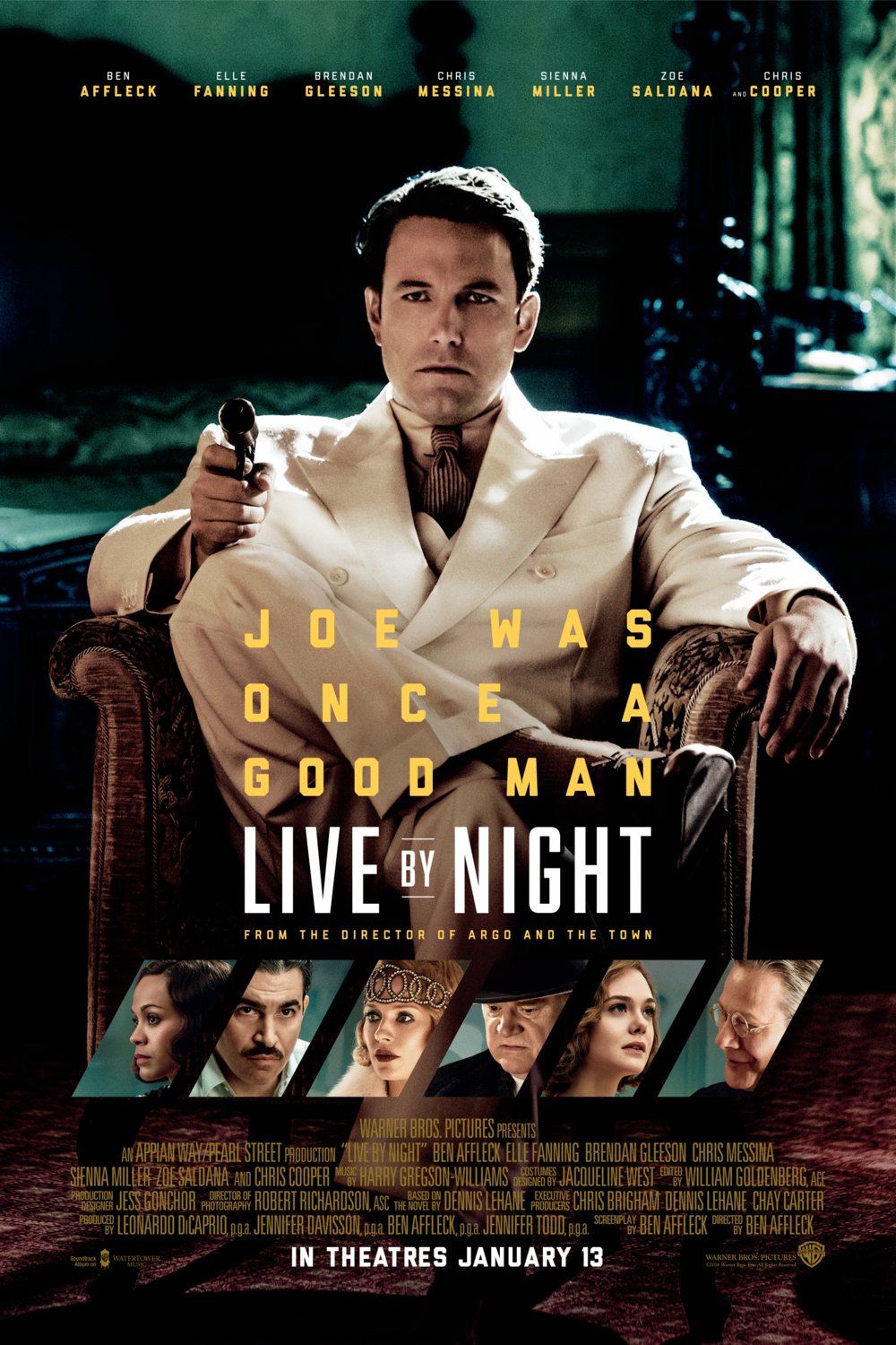 L'affiche du film Live by Night