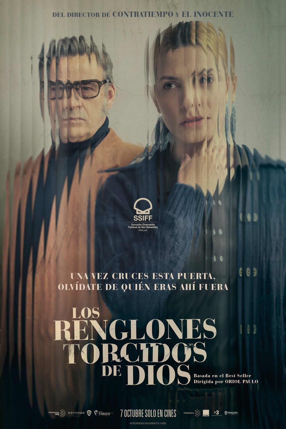 Spanish poster of the movie God's Crooked Lines
