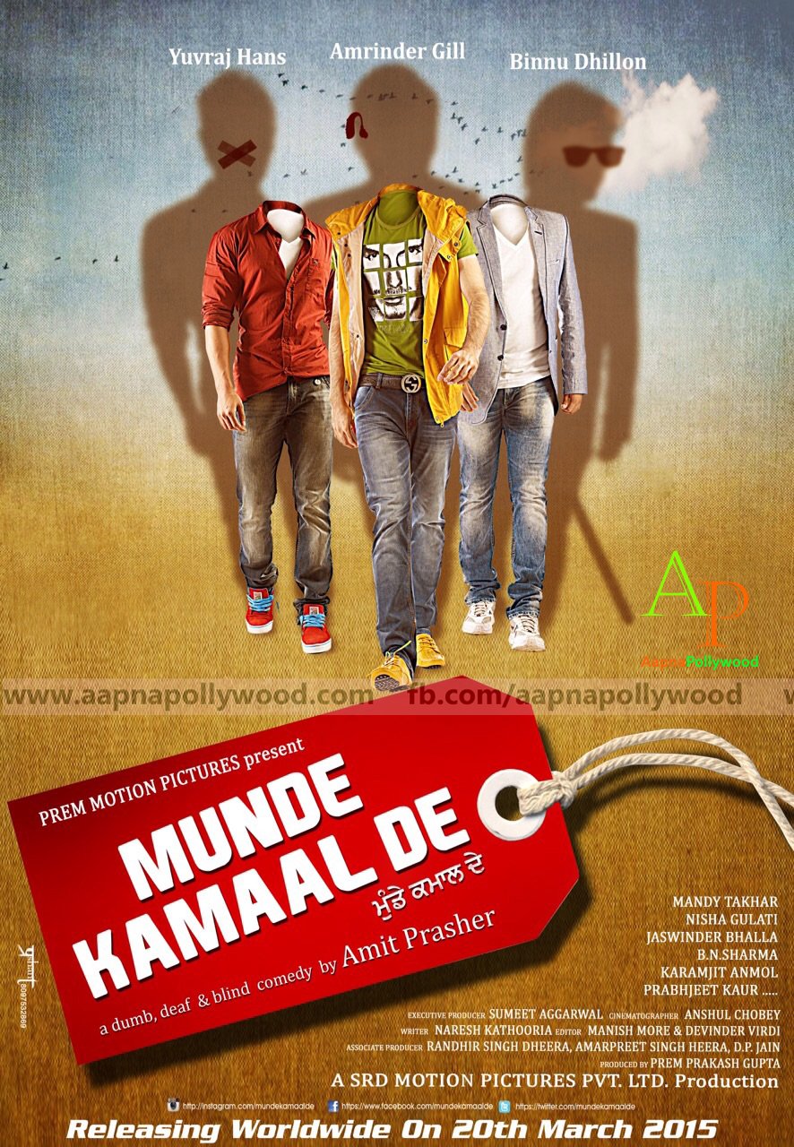 L'affiche originale du film Munde Kamaal De en Penjabi