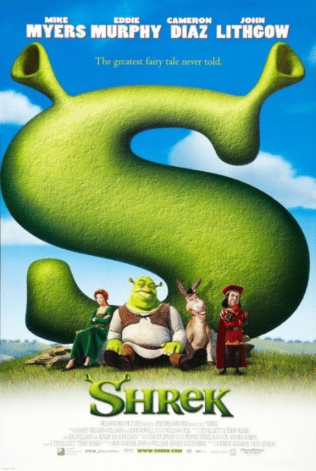L'affiche du film Shrek v.f.