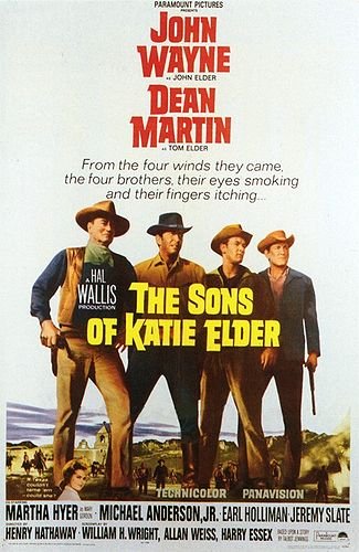 L'affiche du film The Sons of Katie Elder
