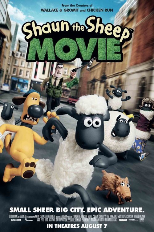 L'affiche du film Shaun the Sheep Movie