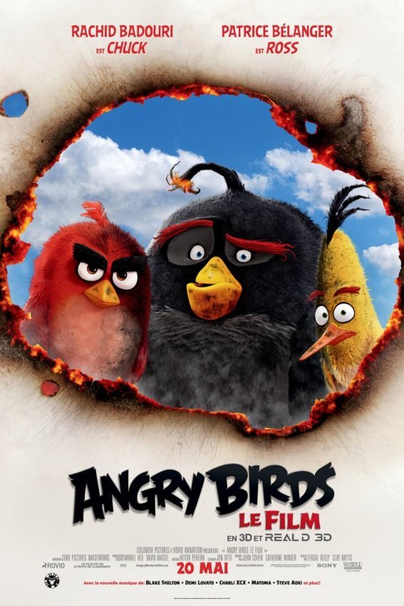 L'affiche du film Angry Birds: Le film