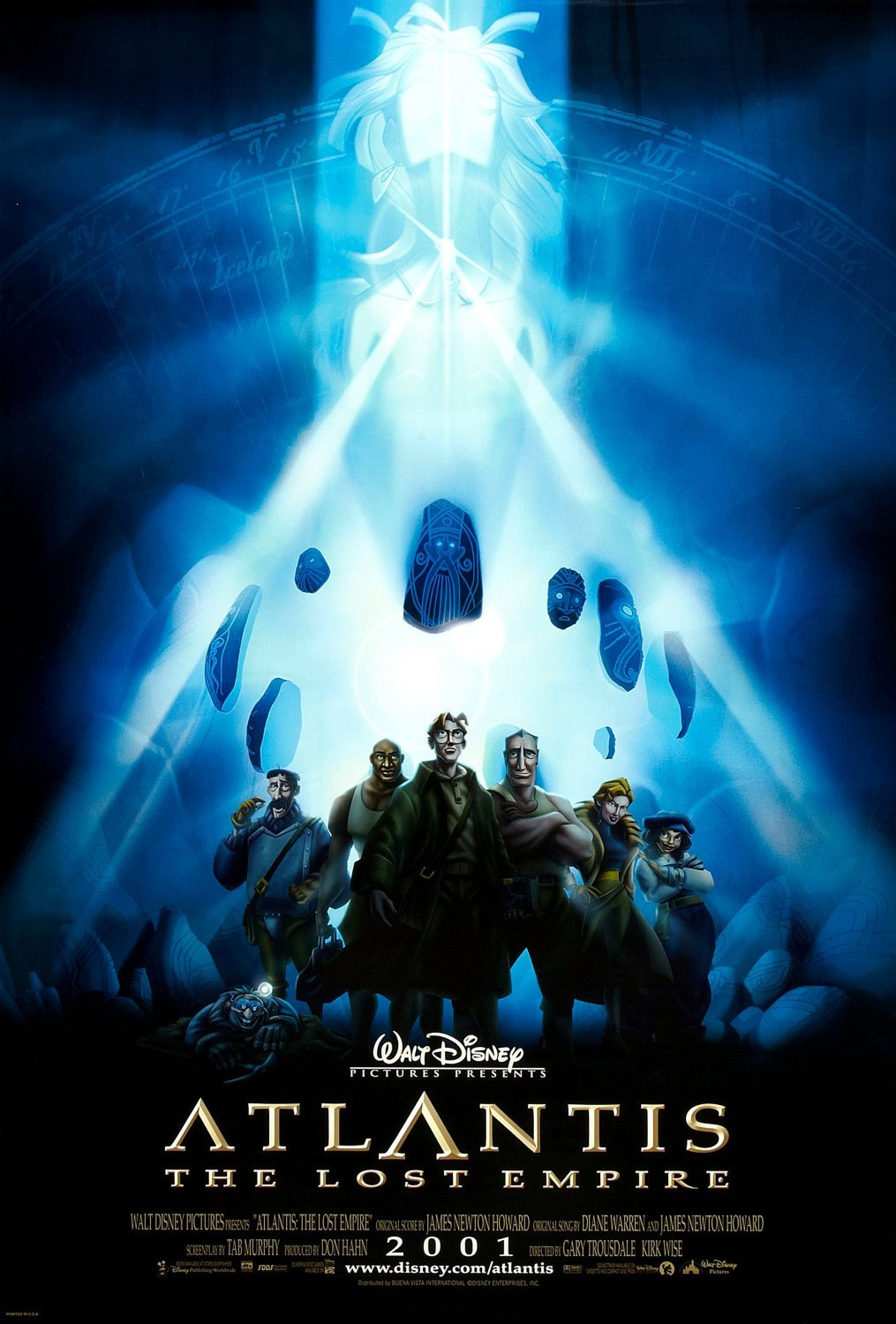 L'affiche du film Atlantis: L'empire perdu