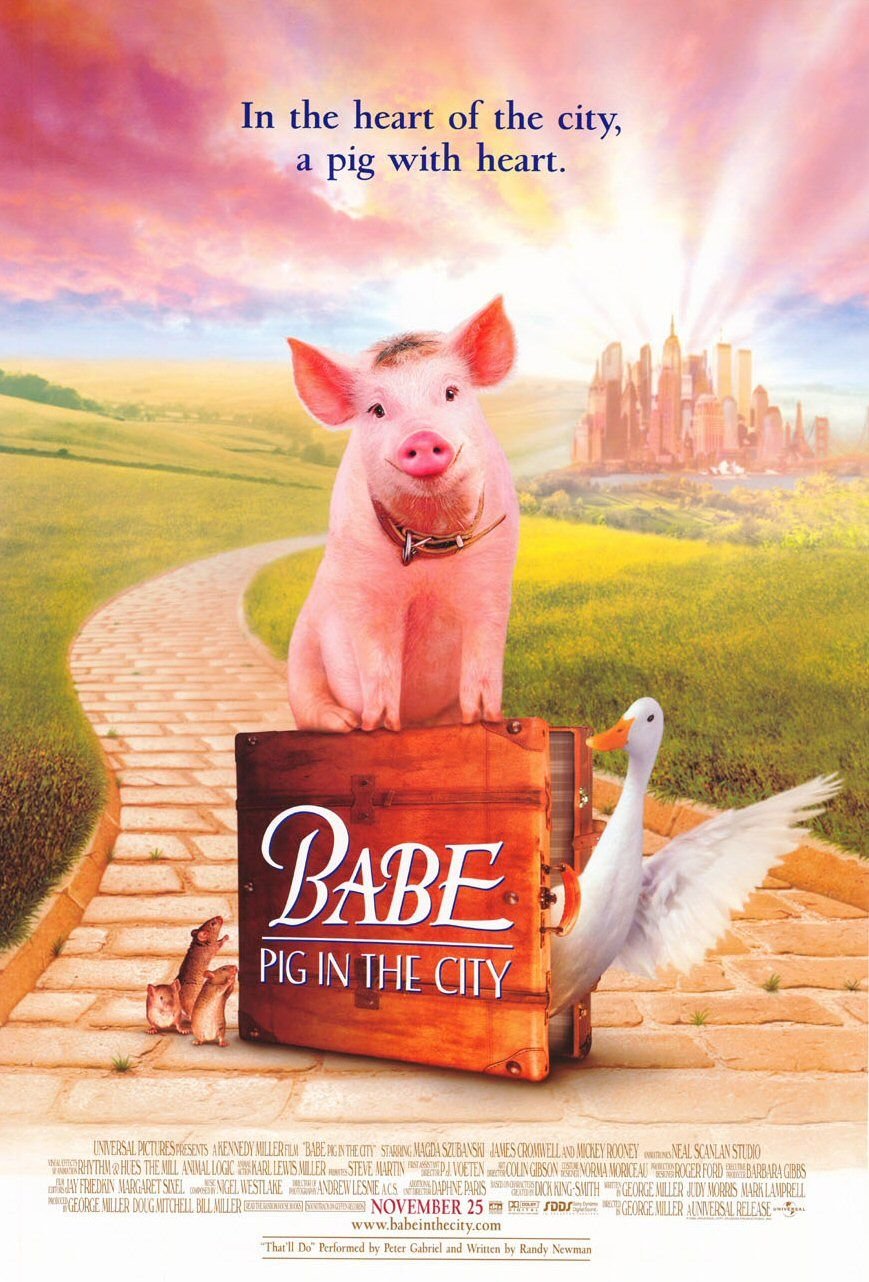 Poster of the movie Babe: Pig in the City