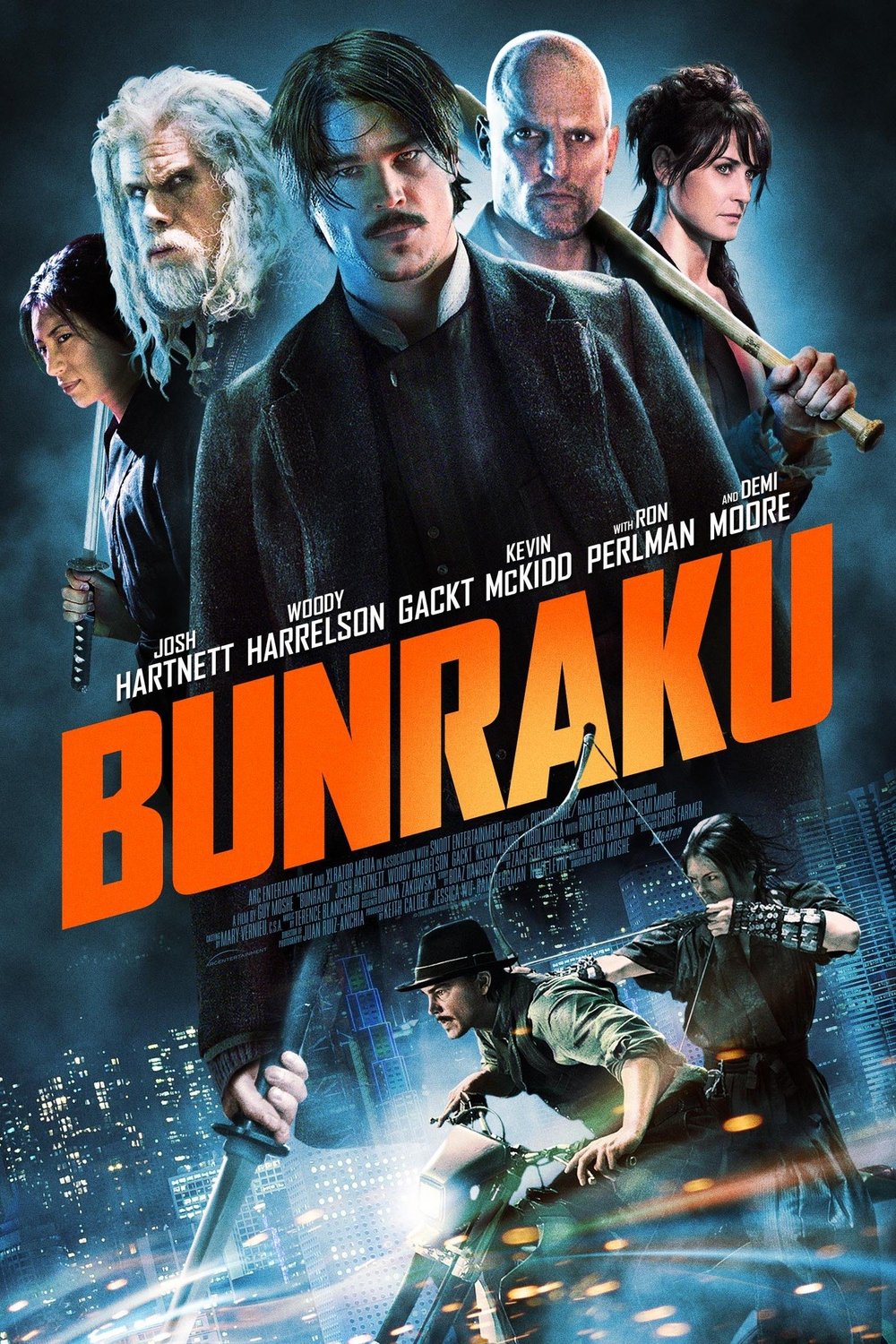 L'affiche du film Bunraku