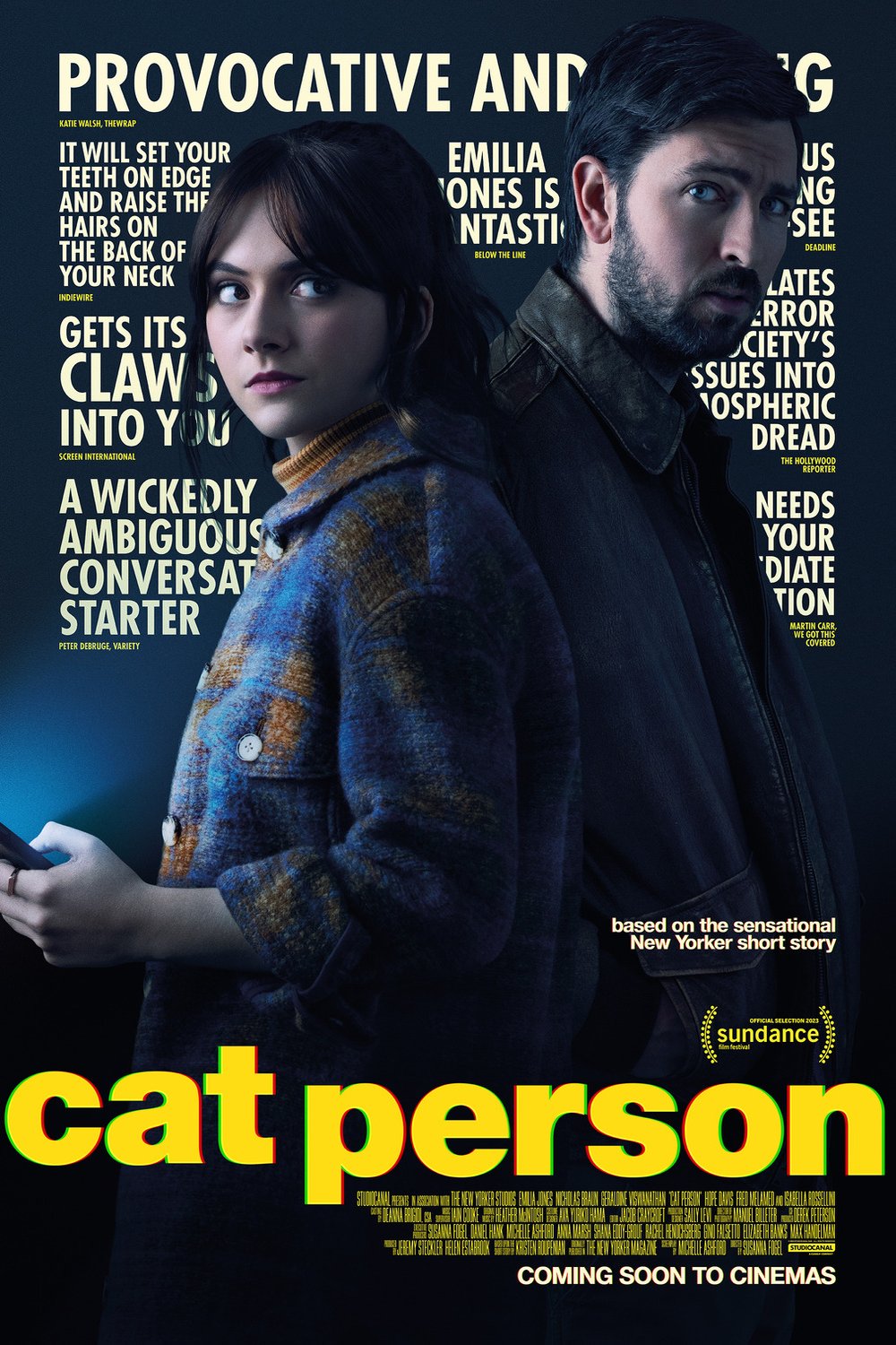 L'affiche du film Cat Person