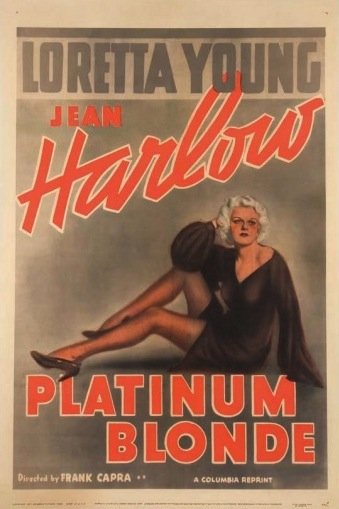 L'affiche du film Platinum Blonde