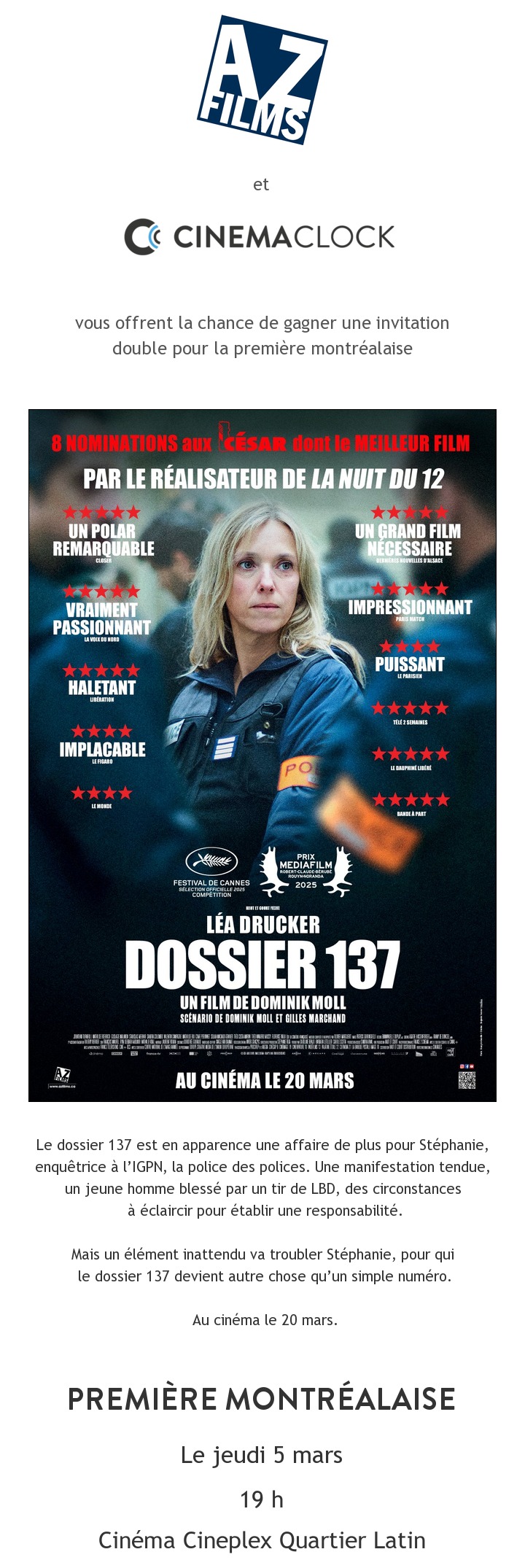 Promotion: Dossier 137
