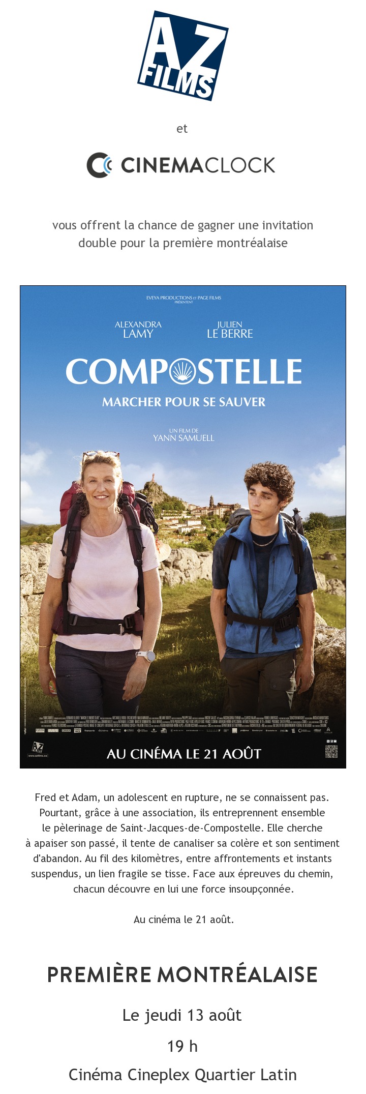 Promotion: COMPOSTELLE