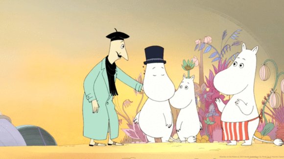 Photo from the movie Les Moomins sur la Riviera