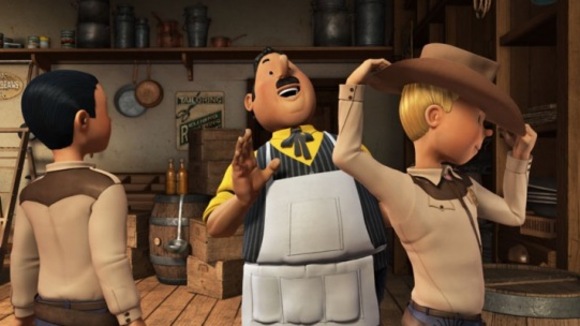 Photo from the movie Luke and Lucy: The Texas Rangers [2009]