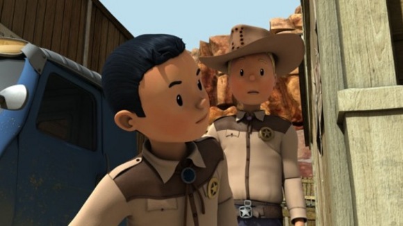 Photo from the movie Luke and Lucy: The Texas Rangers [2009]