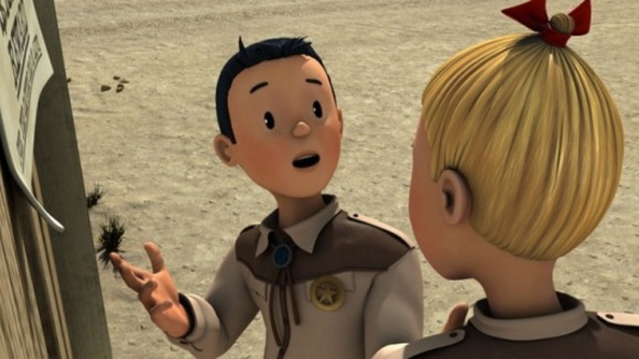 Photo from the movie Luke and Lucy: The Texas Rangers [2009]