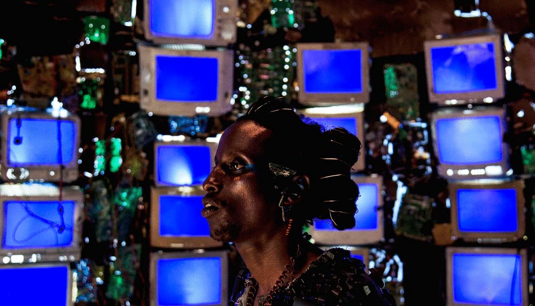 Photo from the movie Neptune Frost [2021]