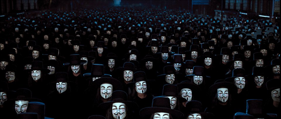 Photo from the movie V for Vendetta