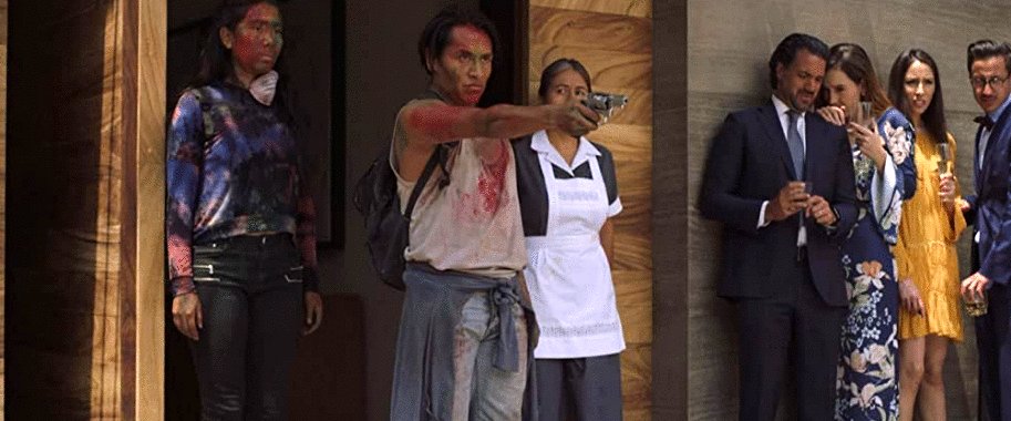 Photo from the movie New Order [2020]