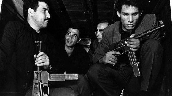 Photo from the movie The Battle of Algiers