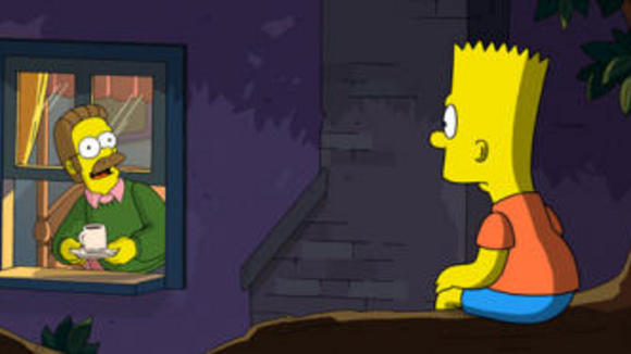 Photo from the movie The Simpsons Movie