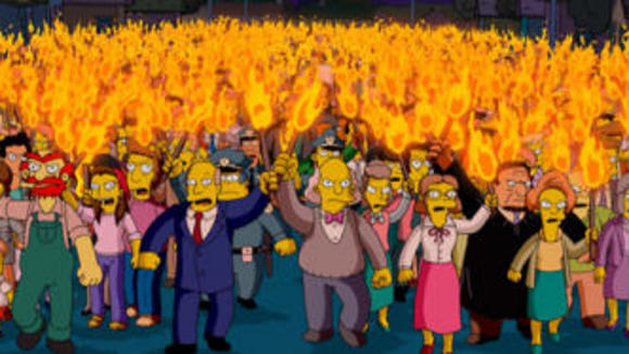 Photo from the movie The Simpsons Movie