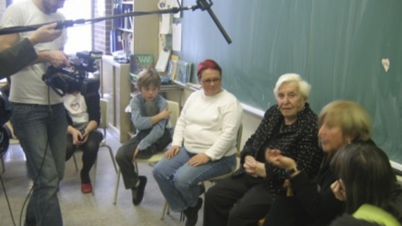 Photo from the movie The Heart of Auschwitz