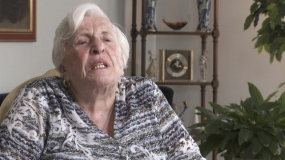 Photo from the movie The Heart of Auschwitz