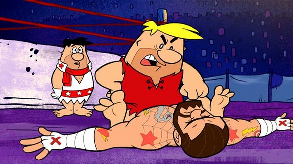Photo from the movie The Flintstones & WWE: Stone Age Smackdown [2015]