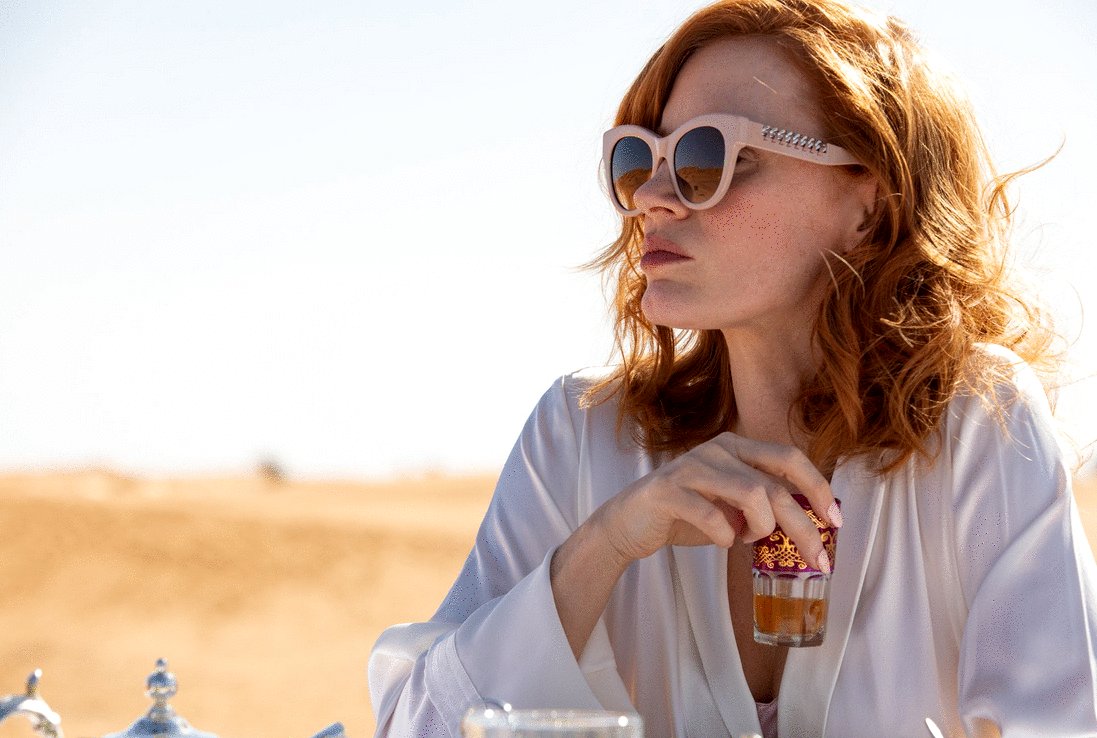 Photo from the movie The Forgiven [2021]