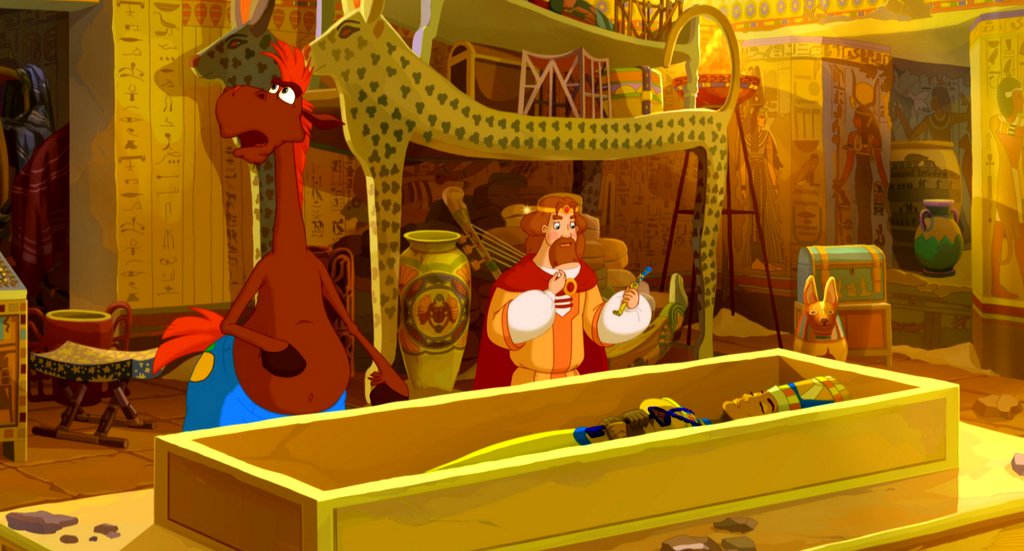 Photo from the movie Tri bogatyrya i printsessa Egipta [2017]