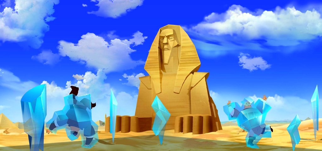 Photo from the movie Tri bogatyrya i printsessa Egipta [2017]