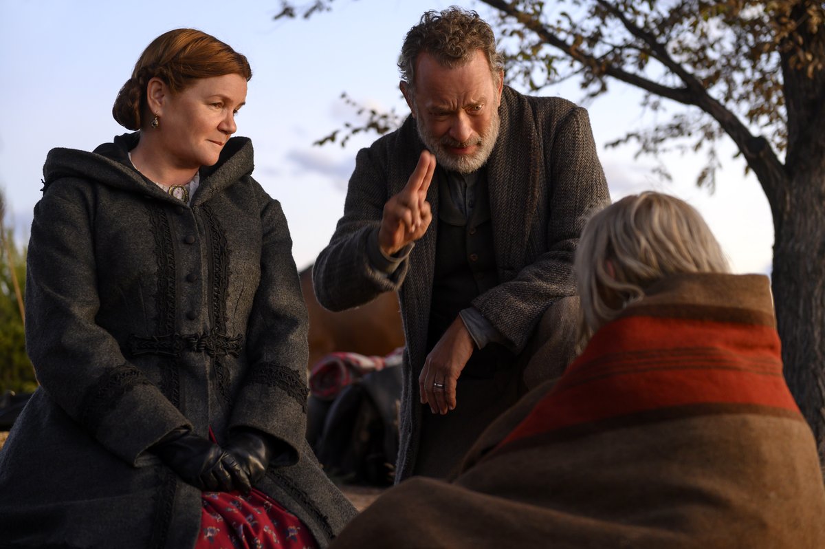 Photo from the movie News of the World [2020]