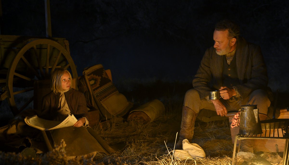 Photo from the movie News of the World [2020]