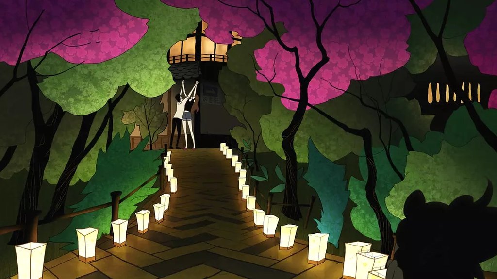 Photo from the movie Yoru wa mijikashi aruke yo otome [2017]