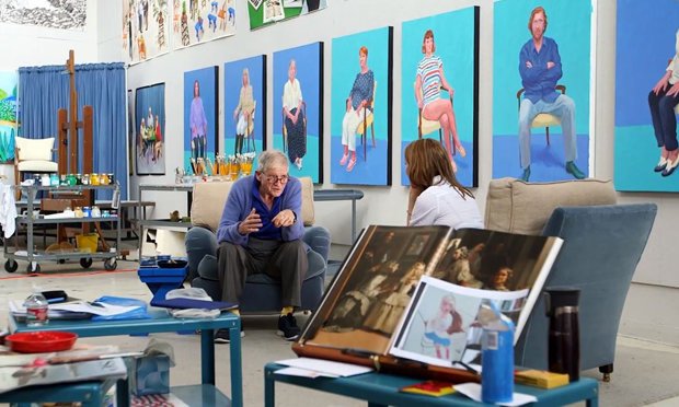 Photo du film Exhibition on Screen: David Hockney at the Royal Academy of Arts [2017]