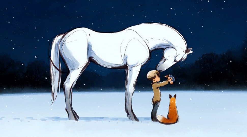 Photo from the movie The Boy, the Mole, the Fox and the Horse