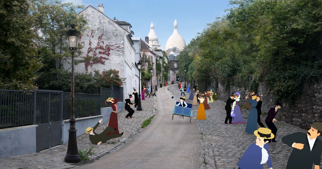 Photo from the movie Dilili à Paris [2018]