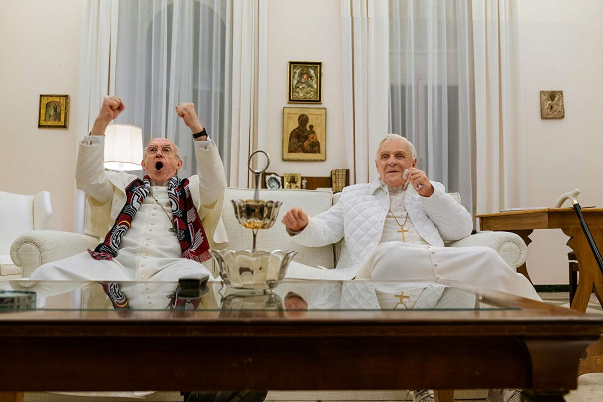 Photo from the movie The Two Popes