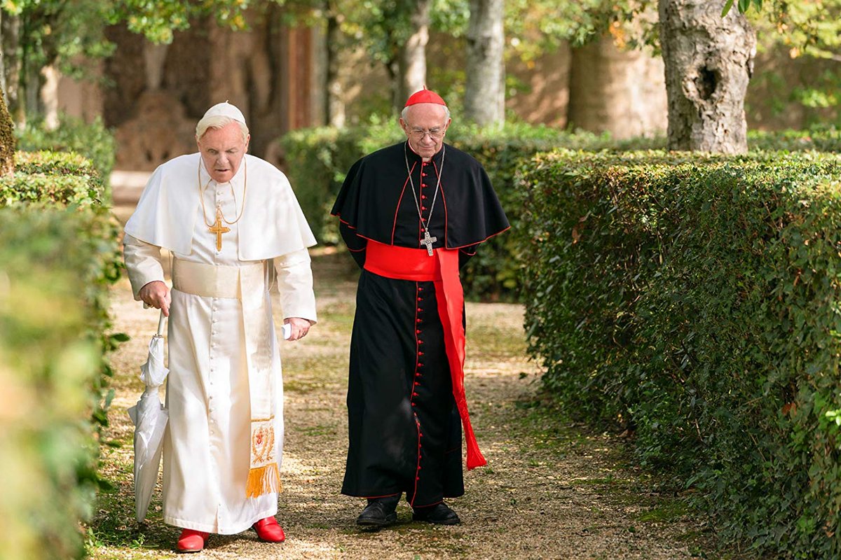 Photo from the movie The Two Popes