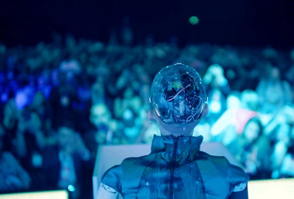 Photo from the movie My Robot Sophia