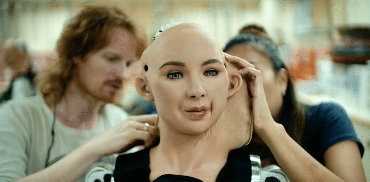 Photo from the movie My Robot Sophia