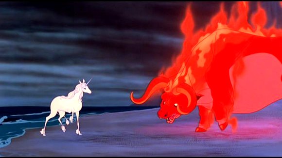 Photo from the movie The Last Unicorn