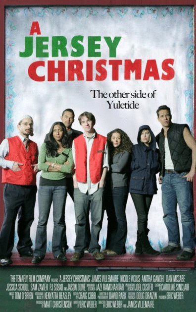 L'affiche du film A Jersey Christmas