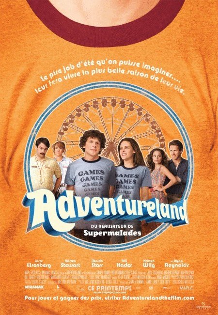 L'affiche du film Adventureland