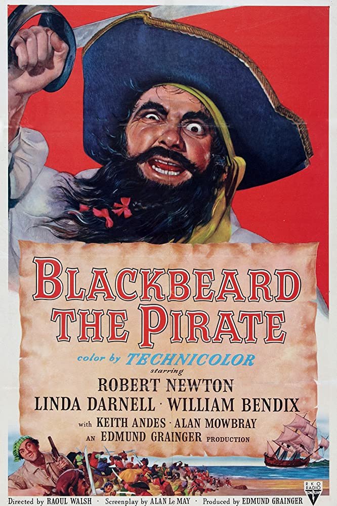 L'affiche du film Blackbeard, the Pirate
