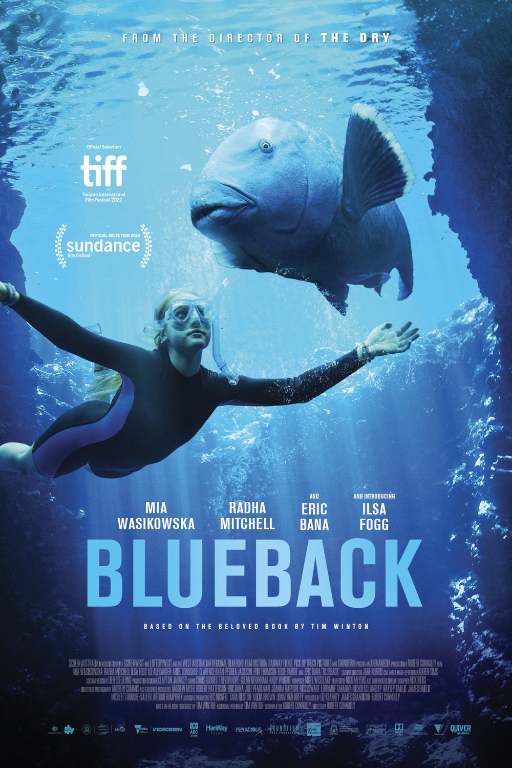 L'affiche du film Blueback